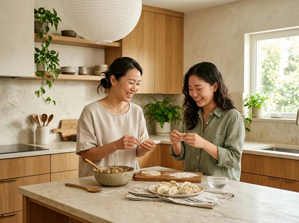 A kitchen for coming together. · Interior design reference